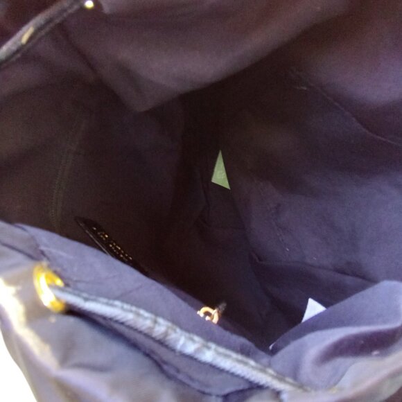 Valentino Orlandi NEW Black Vinyl & Vegan Leather Backpack & Zip Pouc… - Picture 12 of 14